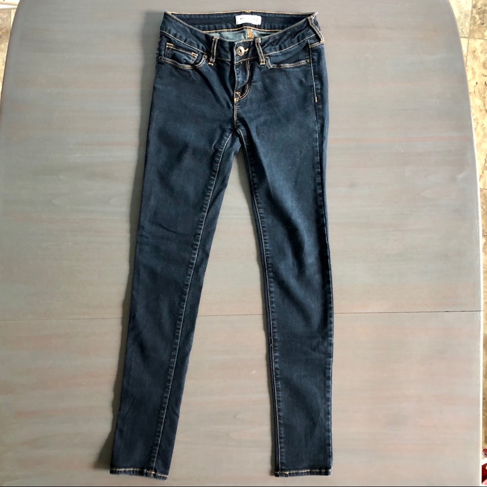 Bullhead Dark Wash Skinny Jeans - 1